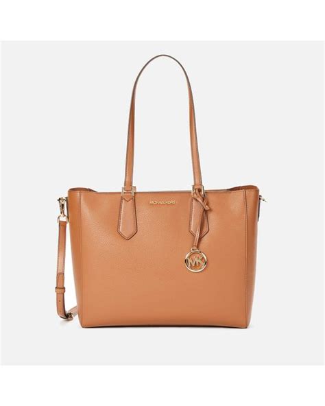 michael kors kimberly tote|Michael Kors Tote with zipper.